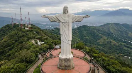 Cristo Rey visita obligada en Cali durante la semana santa